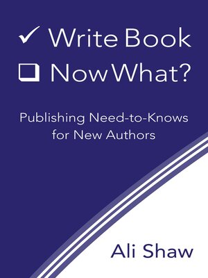 cover image of Write Book (Check). Now What?